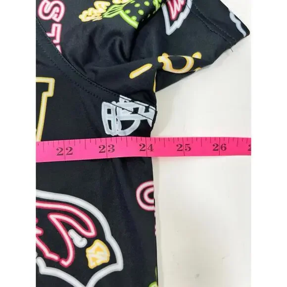 Chubbies Neon NFL Arizona Cardinals XL Polo Shirt NWT Football - Picture 6 of 7